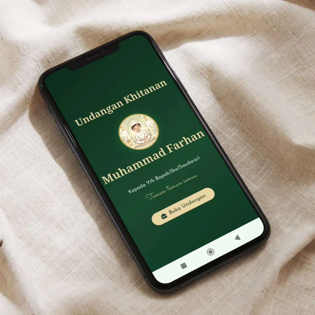 Desain Undangan Aqiqah dan Khitanan