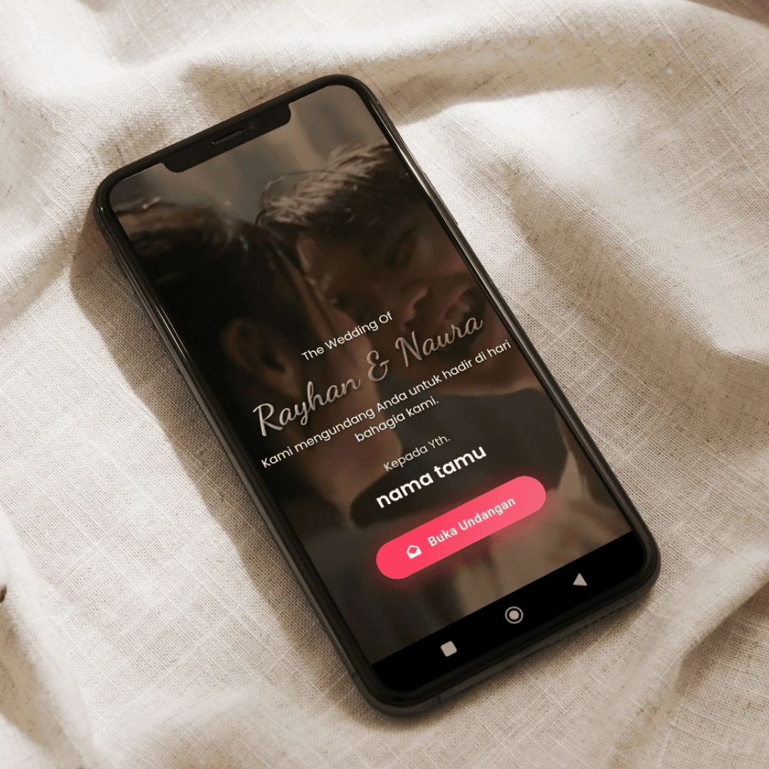 Template Undangan Online Terbaru Tema Tiktok Kekinian Termurah